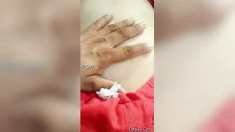 Horny Hubby Groping His Desi Wife's Juicy Tits At Home Tonight