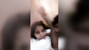 Desi Couple Sneaking Away Fucking Hard In Cheap Hotel Room Today