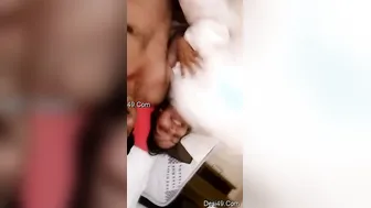Desi Couple Sneaking Away Fucking Hard In Cheap Hotel Room Today