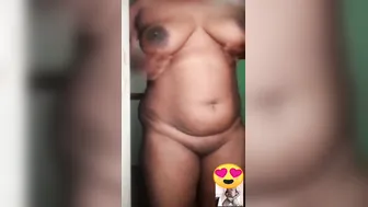Tamil Wife Showing Off Her Naked Body Teasing Me On Video Chat