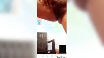 Horny Aunty Stripping Nude Showing Her Body On Video Call