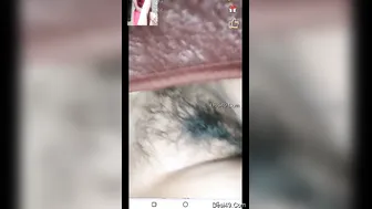 Hubby Exposing His Wife Tits And Pussy During Live Cam Show