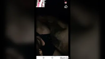 Hubby Exposing His Wife Tits And Pussy During Live Cam Show