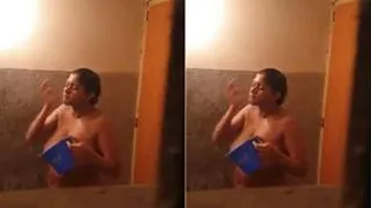 Busty Bhabhi Bathing Naked Caught On Hidden Camera Footage