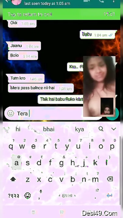 Cute GF Showing Her Massive Boobs On Video Call Tease