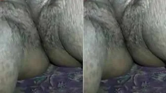 Village Wife Spreading Her Pussy While Hubby Records Closeup