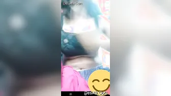 Tamil Babe Showing Me Her Natural Tits While Parents Are Gone