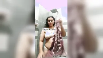 Cute GF Recording Herself Naked Just For Me To Watch