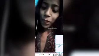 My Girl Showing Off Her Perfect Tits On Our Video Call Tonight