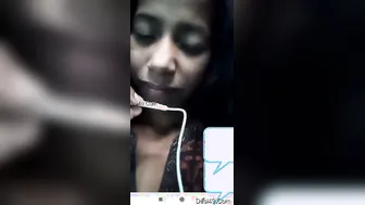 My Girl Showing Off Her Perfect Tits On Our Video Call Tonight