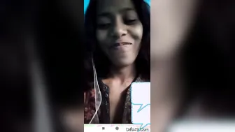 My Girl Showing Off Her Perfect Tits On Our Video Call Tonight