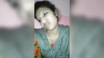 Shy GF Letting Me Record Her Tight Pussy In Bedroom