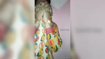 Shy GF Letting Me Record Her Tight Pussy In Bedroom