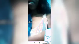 My Desi Slut Showing Her Tits And Pussy On Late Night Video Call