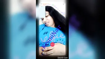 Horny Married Woman Touching Herself And Moaning In Her Bedroom