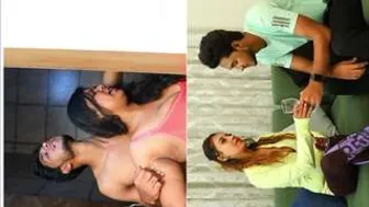 My Greedy Gf Begging For More While Showing Her Body On Camera