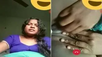 Married Bhabhi Stripping Naked On Video Call Showing Everything