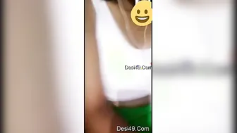 Sexy GF Stripping Naked And Playing On Video Call Show