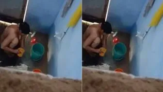 Desi Village Girl Caught Bathing On Hidden Camera Footage Real