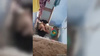 Desi Village Girl Caught Bathing On Hidden Camera Footage Real