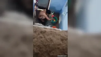 Desi Village Girl Caught Bathing On Hidden Camera Footage Real