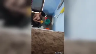 Desi Village Girl Caught Bathing On Hidden Camera Footage Real