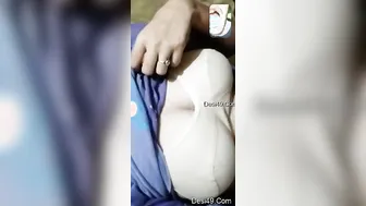 My GF Showing Me Her Perky Tits On Video Call Tonight