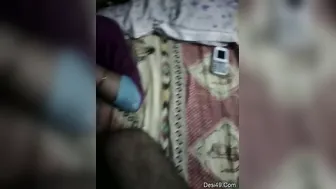 Wife Spreading Her Pussy Wide Open For Husband Filming Her