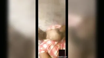 Married Woman Teasing Flashing Her Big Boobs For The Camera