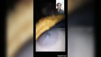 Bhabhi Getting Herself Off Fingering Hard During Video Call