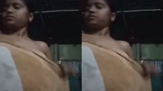 Village GF Showing Off Her Body To Boyfriend On Phone