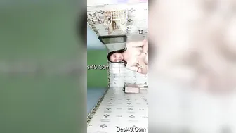 Bengali Wife Bathing Naked Getting Herself Off In The Bathroom
