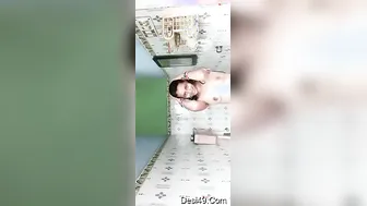 Bengali Wife Bathing Naked Getting Herself Off In The Bathroom