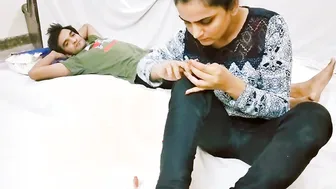 Horny Desi Couple Making Out Kissing Touching In Bedroom Video