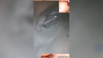 Desi GF Stripping Naked Showing Pussy On Video Call