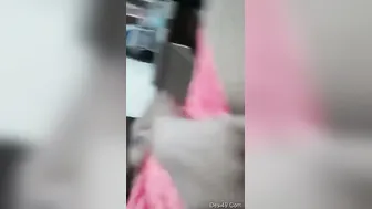 Horny GF Sucking Her Own Tits Showing Wet Pussy For Me