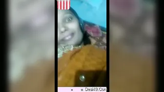 Bhabhi Seducing Lover Removing Saree Teasing Before Sex Session
