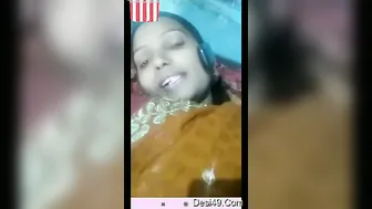 Bhabhi Seducing Lover Removing Saree Teasing Before Sex Session
