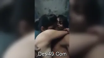 Horny Desi Lovers Getting Intimate And Making Out Together