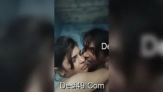 Horny Desi Lovers Getting Intimate And Making Out Together