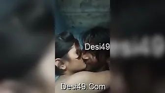 Horny Desi Lovers Getting Intimate And Making Out Together