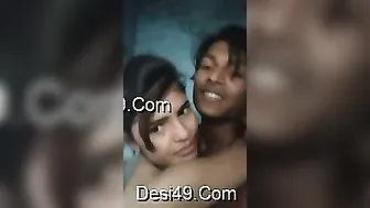 Horny Desi Lovers Getting Intimate And Making Out Together
