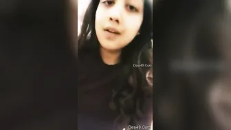 Cute Nri GF Showing Off Her Perky Boobs On Video Call
