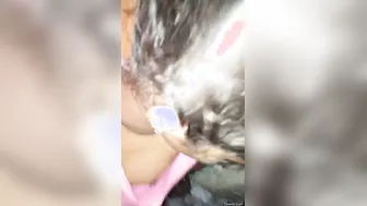 Sleeping Desi Babe Getting Her Boobs Pressed By Her Lover