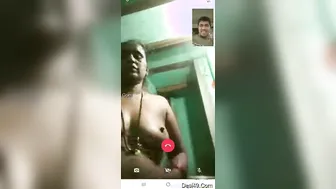 Telugu Bhabhi Showing Her Naked Body To Lover On Video Call