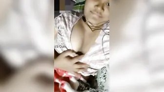 Nepali GF Exposing Her Pussy And Tits On Video Call