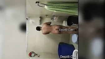Sexy GF Soaping Her Body During Bath Time At Home