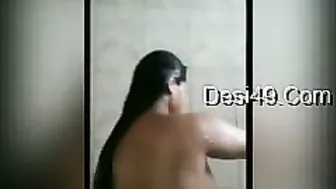 Desi GF Bathing Naked While Video Calling Me At Night