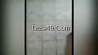 Desi GF Bathing Naked While Video Calling Me At Night