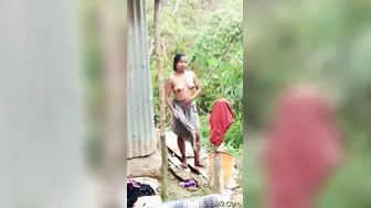 My GF Stripping Completely Nude For Her Secret Lover